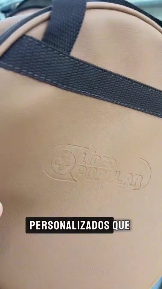 Logotipo aplicado diretamente ao material